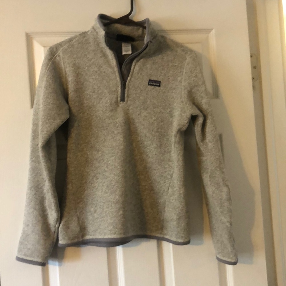 Grey Patagonia better sweater